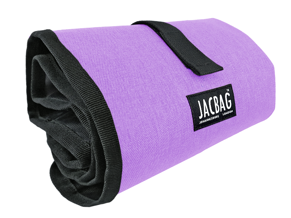 Jacbag Senior XL 60 Lastikli Rulo Kalem Çantası Senior XL-Açık Mor