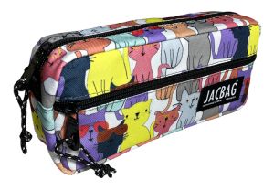 Jacbag Dual Zip-İki Fermuarlı Kalemkutusu