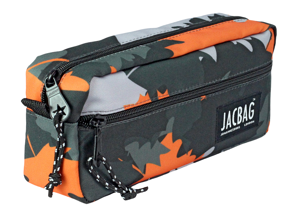 Jacbag Dual Zip-İki Fermuarlı Kalemkutusu