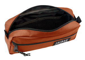 Jacbag Dual Zip-İki Fermuarlı Kalemkutusu Dual Zip-Kiremit