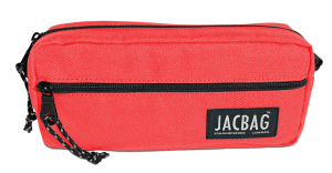 Jacbag Dual Zip-İki Fermuarlı Kalemkutusu Dual Zip-Mercan