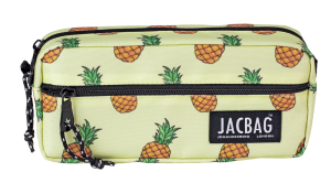 Jacbag Dual Zip-İki Fermuarlı Kalemkutusu Dual Zip-Ananas