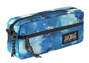 Jacbag Dual Zip-İki Fermuarlı Kalemkutusu Dual Zip-Mavi Bulut