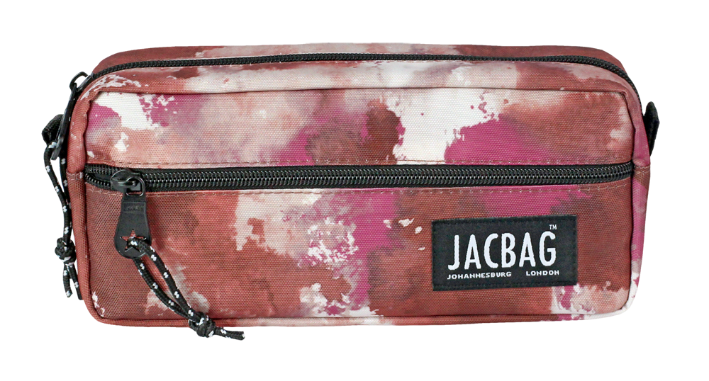 Jacbag Dual Zip-İki Fermuarlı Kalemkutusu Dual Zip-Pembe Bulut