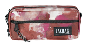 Jacbag Dual Zip-İki Fermuarlı Kalemkutusu Dual Zip-Pembe Bulut