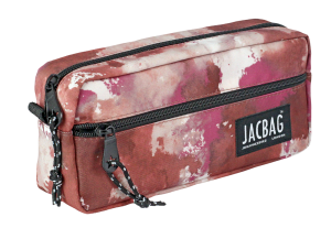 Jacbag Dual Zip-İki Fermuarlı Kalemkutusu Dual Zip-Pembe Bulut