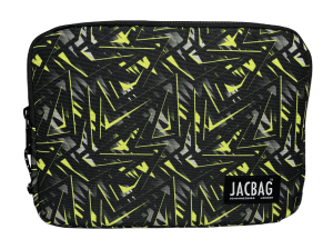 Jacbag Fermuarlı Tablet Çantası Tablet-Sarı Geometrik