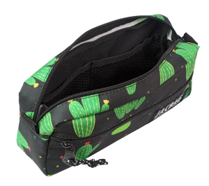 Jacbag Dual Zip-İki Fermuarlı Kalemkutusu Dual Zip-Kaktüs