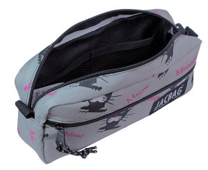 Jacbag Dual Zip-İki Fermuarlı Kalemkutusu Dual Zip-Miyav