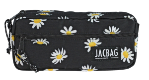 Jacbag Dual Zip-İki Fermuarlı Kalemkutusu Dual Zip-Papatya