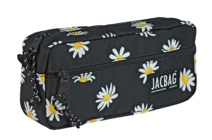 Jacbag Dual Zip-İki Fermuarlı Kalemkutusu Dual Zip-Papatya
