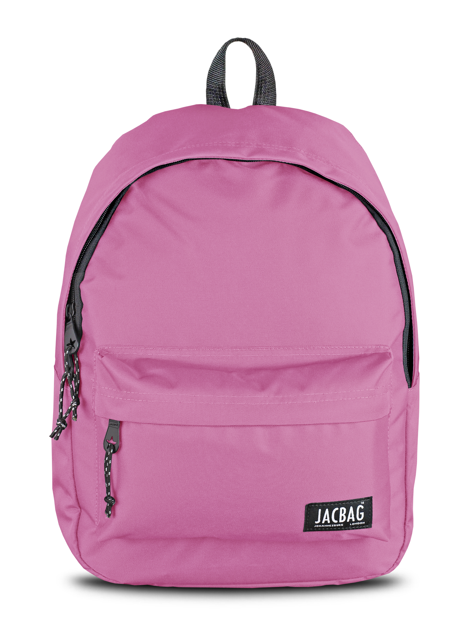 Jacbag Classic-Tek Bölmeli Sırt Çantası Classic Jac-Pastel Pembe