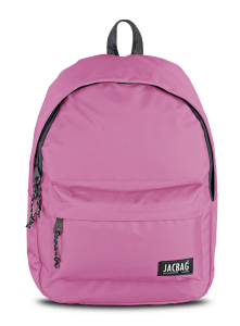 Jacbag Classic-Tek Bölmeli Sırt Çantası Classic Jac-Pastel Pembe
