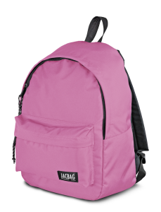 Jacbag Classic-Tek Bölmeli Sırt Çantası Classic Jac-Pastel Pembe