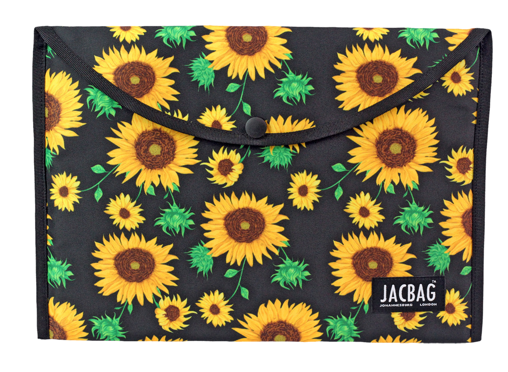 Jacbag Çıtçıtlı Dosya  Çanta  A4 Çıtçıtlı Dosya-Ayçiçeği