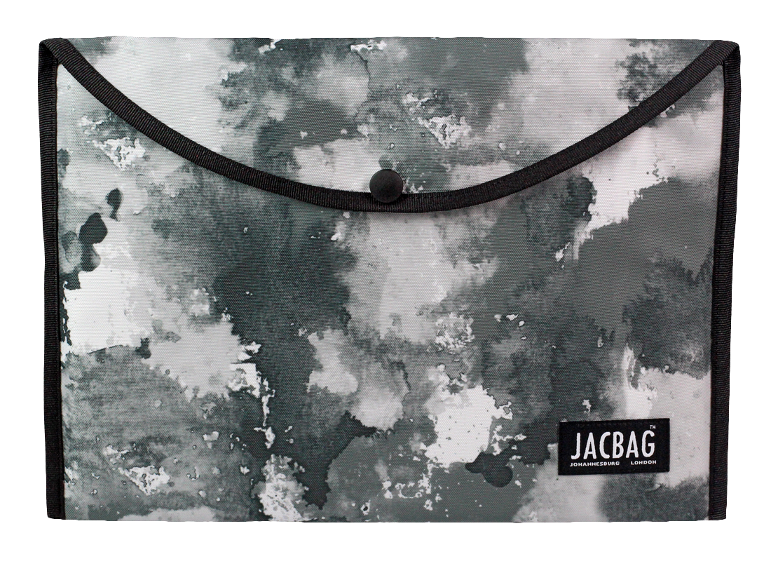 Jacbag Çıtçıtlı Dosya  Çanta  A4 Çıtçıtlı Dosya-Gri Bulut