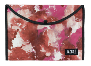 Jacbag Çıtçıtlı Dosya  Çanta  A4 Çıtçıtlı Dosya-Pembe Bulut