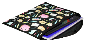 Jacbag Çıtçıtlı Dosya  Çanta  A4 Çıtçıtlı Dosya-Pastel Pop