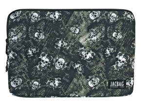 Jacbag Notebag-Evrak ve Notebook Fermuarlı Çanta Notebag-Kurukafa