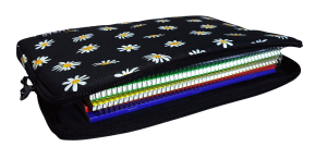 Jacbag Notebag-Evrak ve Notebook Fermuarlı Çanta Notebag-Papatya