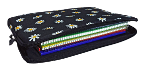 Jacbag Notebag-Evrak ve Notebook Fermuarlı Çanta Notebag-Papatya