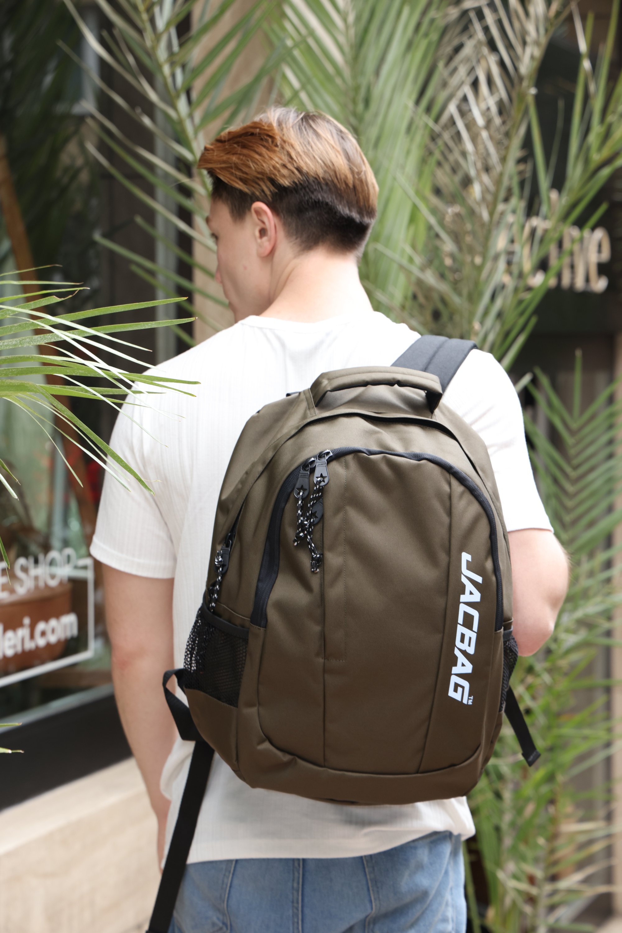 Jacbag Black-İki Bölmeli Sırt Çantası Black Jac-Haki