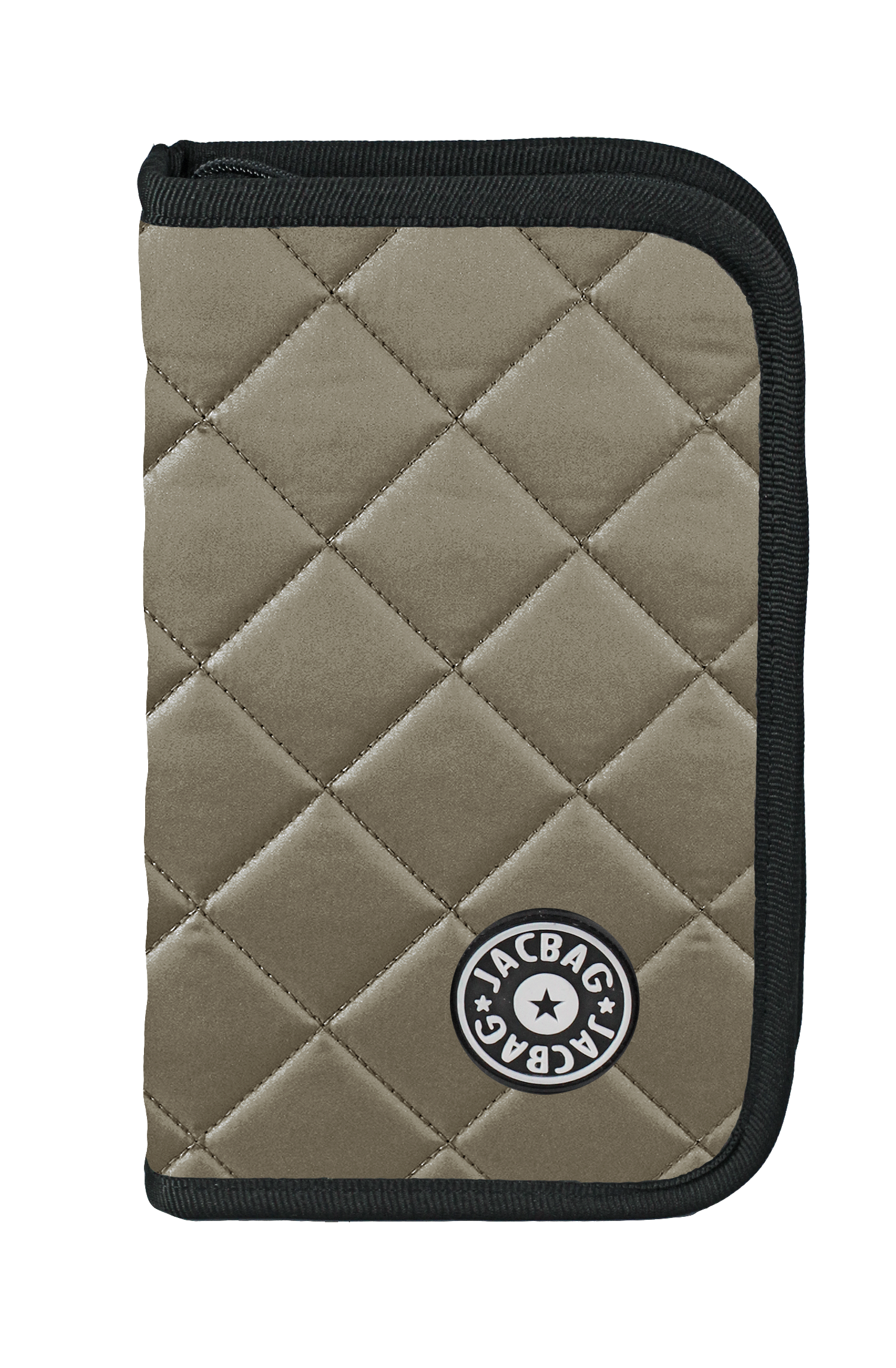 Jacbag cover Soft-Sert Kapaklı Ayraçlı kapitone Kalem Kutusu Cover Soft-Vizon
