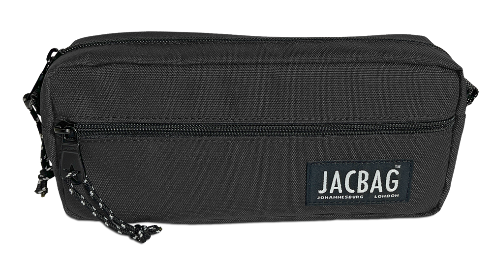 Jacbag Dual Zip-İki Fermuarlı Kalemkutusu Dual Zip-Siyah