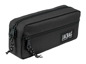 Jacbag Dual Zip-İki Fermuarlı Kalemkutusu Dual Zip-Siyah