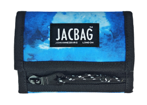 Jacbag Wallet-Cırtlı Cüzdan Wallet-Mavi Bulut