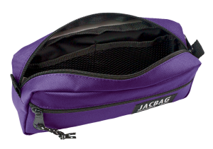 Jacbag Dual Zip-İki Fermuarlı Kalemkutusu Dual Zip-Mor