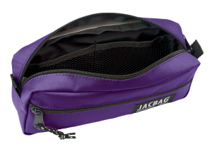 Jacbag Dual Zip-İki Fermuarlı Kalemkutusu Dual Zip-Mor