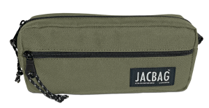 Jacbag Dual Zip-İki Fermuarlı Kalemkutusu Dual Zip-Haki