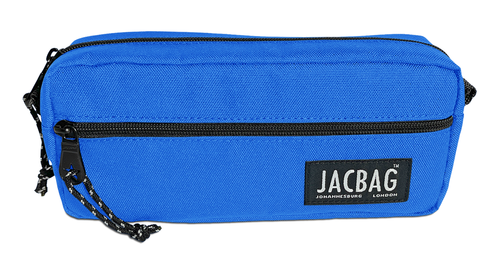 Jacbag Dual Zip-İki Fermuarlı Kalemkutusu Dual Zip-Saks