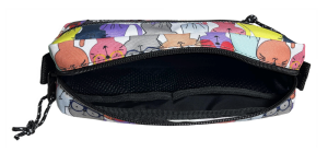 Jacbag Dual Zip-İki Fermuarlı Kalemkutusu Dual Zip-Sarı Kedi
