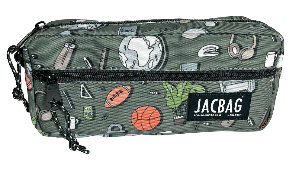 Jacbag Dual Zip-İki Fermuarlı Kalemkutusu Dual Zip-College