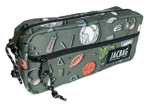 Jacbag Dual Zip-İki Fermuarlı Kalemkutusu Dual Zip-College