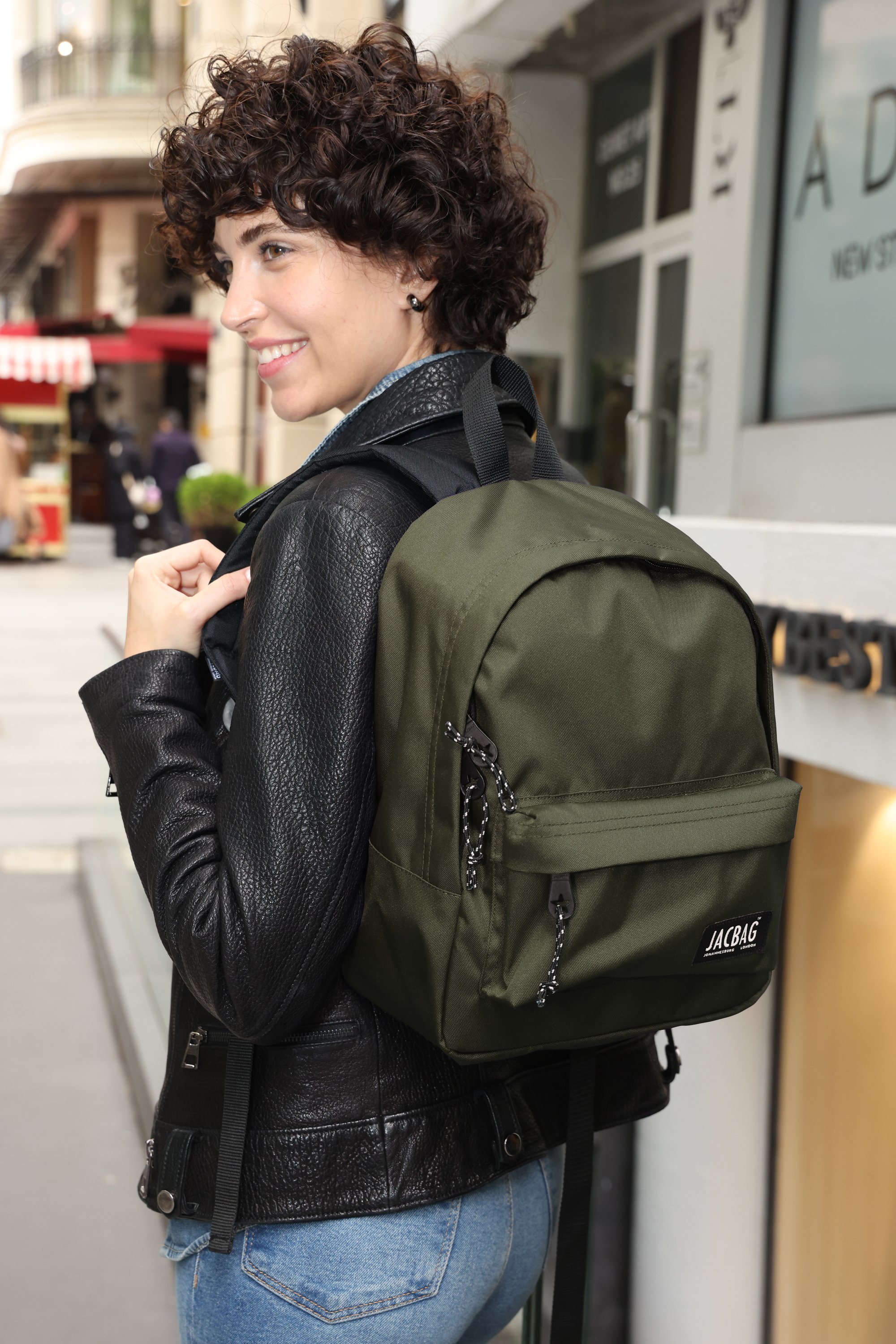 Jacbag Classic Junior -Tek Bölmeli Sırt Çantası Junior Jac-Haki