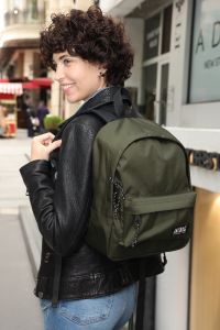 Jacbag Classic Junior -Tek Bölmeli Sırt Çantası Junior Jac-Haki