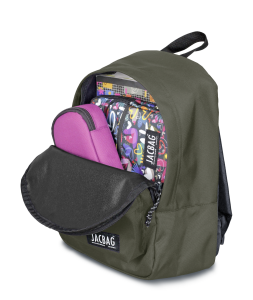 Jacbag Classic Junior -Tek Bölmeli Sırt Çantası Junior Jac-Haki