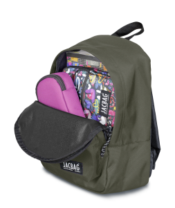 Jacbag Classic Junior -Tek Bölmeli Sırt Çantası Junior Jac-Haki