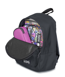 Jacbag Classic Junior -Tek Bölmeli Sırt Çantası Junior Jac-Siyah
