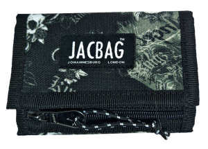 Jacbag Wallet-Cırtlı Cüzdan Wallet-Kurukafa