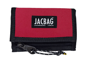 Jacbag Wallet-Cırtlı Cüzdan Wallet-Kırmızı