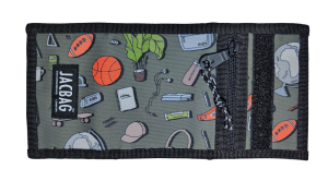 Jacbag Wallet-Cırtlı Cüzdan Wallet-College