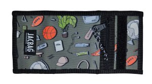 Jacbag Wallet-Cırtlı Cüzdan Wallet-College