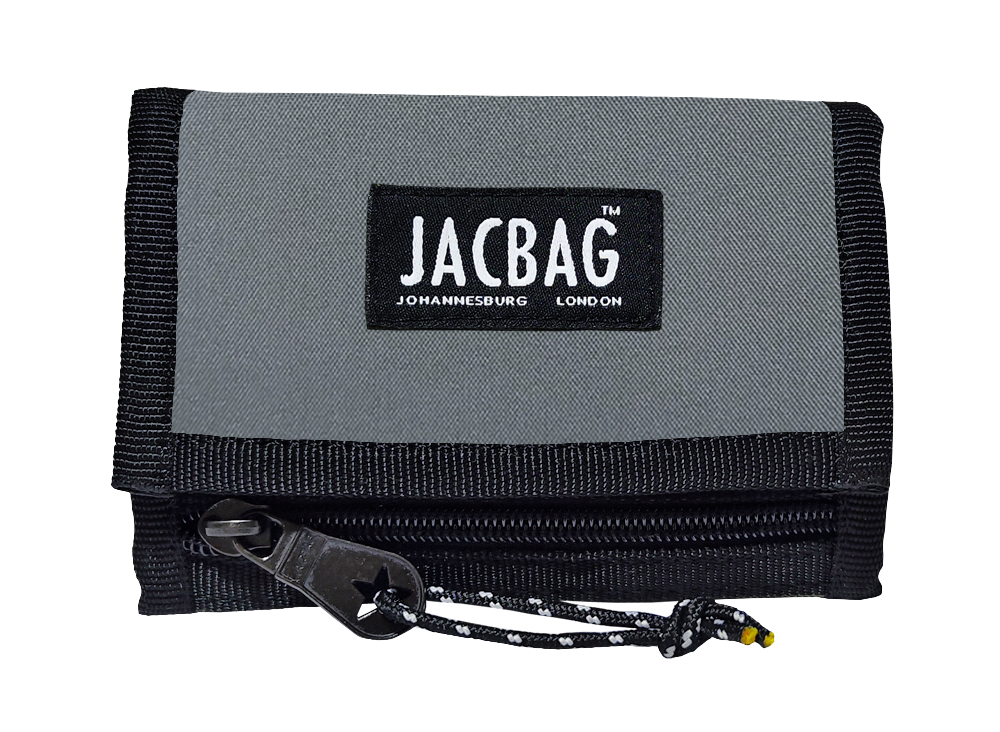 Jacbag Wallet-Cırtlı Cüzdan Wallet-Gri