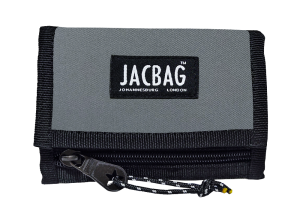 Jacbag Wallet-Cırtlı Cüzdan Wallet-Gri
