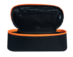 Jacbag Oval XL Kalem Kutusu Oval XL-Siyah-Turuncu