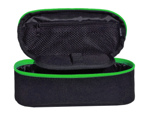 Jacbag Oval XL Kalem Kutusu Oval XL-Siyah-Yeşil